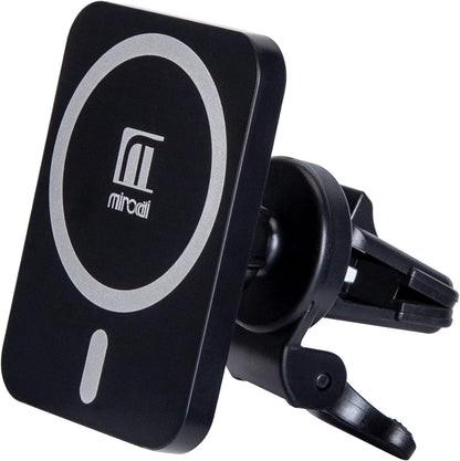 Magnetic Wireless Car Charger, for the New Iphone 14, Iphone 13 and Iphone 12 Series, Magnetic Attachment, 15W Fast Charge, Black